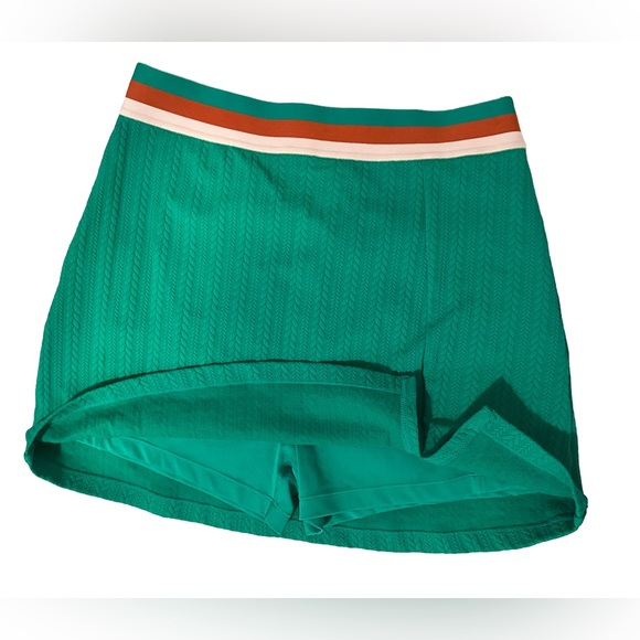 Beach Riot by Anthropologie Teal and Pink Knit Tennis Set - Picture 7 of 10